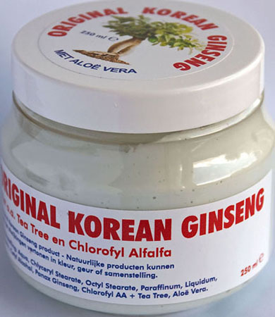 boeren Voorzien Geneigd zijn Originele Korean Ginseng Creme